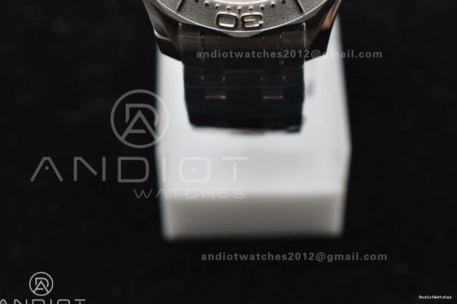 VSF SS Bright 1:1 Seamaster Best Edition 300M Gray Platinum on 1062 Bracelet 007 Dial A 0313